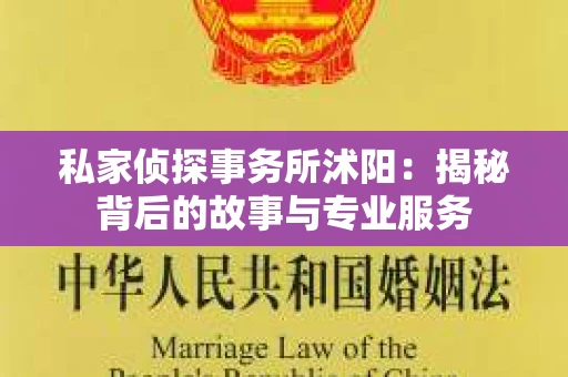 私家侦探事务所沭阳：揭秘背后的故事与专业服务