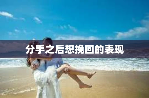 分手之后想挽回的表现