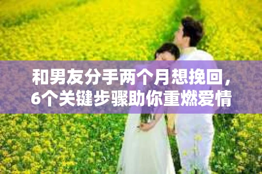 和男友分手两个月想挽回，6个关键步骤助你重燃爱情火花