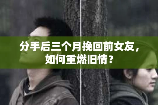 分手后三个月挽回前女友,如何重燃旧情? 分手后三个月挽回前女友,如何重燃旧情?