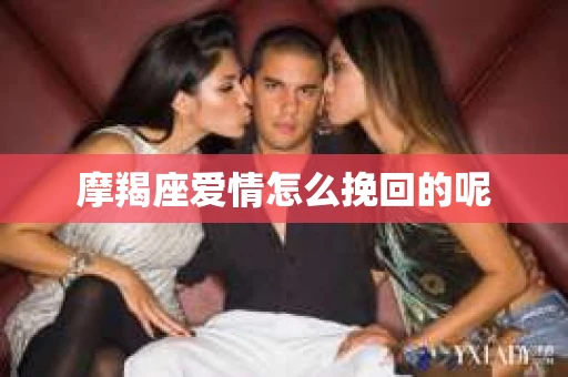 摩羯座爱情怎么挽回的呢