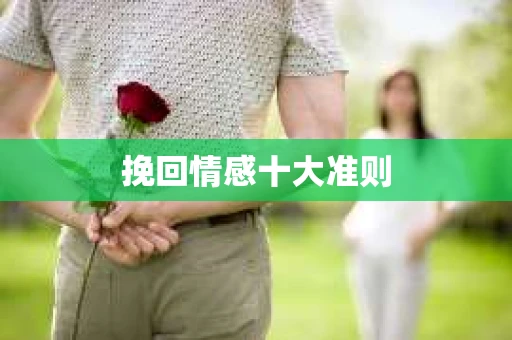 挽回情感十大准则