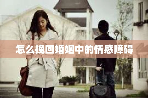 怎么挽回婚姻中的情感障碍