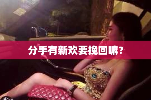 分手有新欢要挽回嘛？