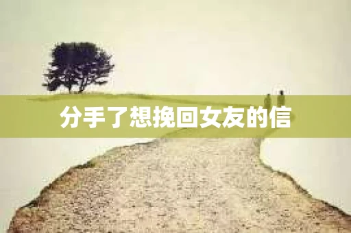 分手了想挽回女友的信