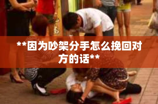**因为吵架分手怎么挽回对方的话**