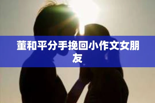 董和平分手挽回小作文女朋友