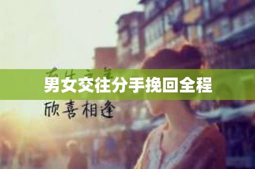 男女交往分手挽回全程