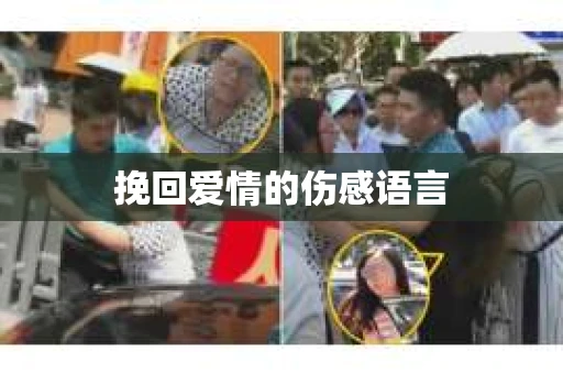 挽回爱情的伤感语言
