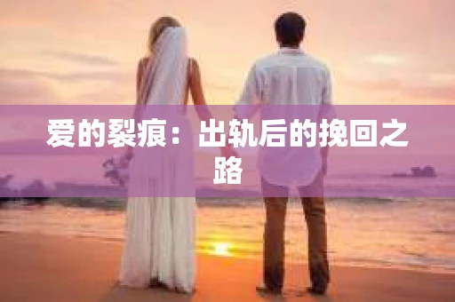 爱的裂痕：出轨后的挽回之路