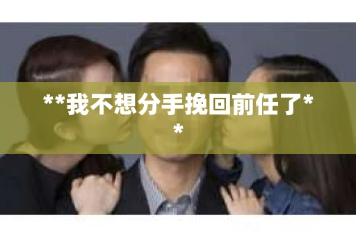 **我不想分手挽回前任了**