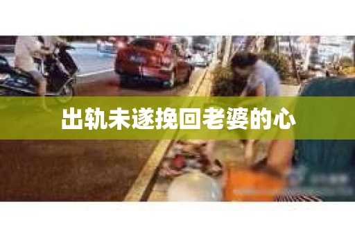 出轨未遂挽回老婆的心