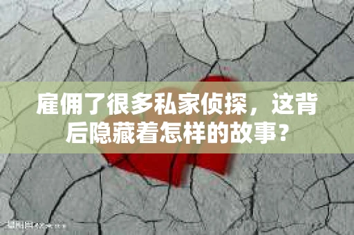 雇佣了很多私家侦探，这背后隐藏着怎样的故事？