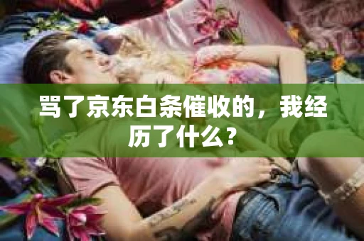 骂了京东白条催收的，我经历了什么？