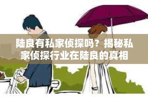 陆良有私家侦探吗？揭秘私家侦探行业在陆良的真相