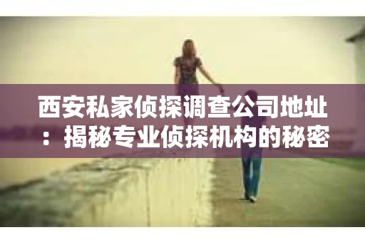 西安私家侦探调查公司地址：揭秘专业侦探机构的秘密基地